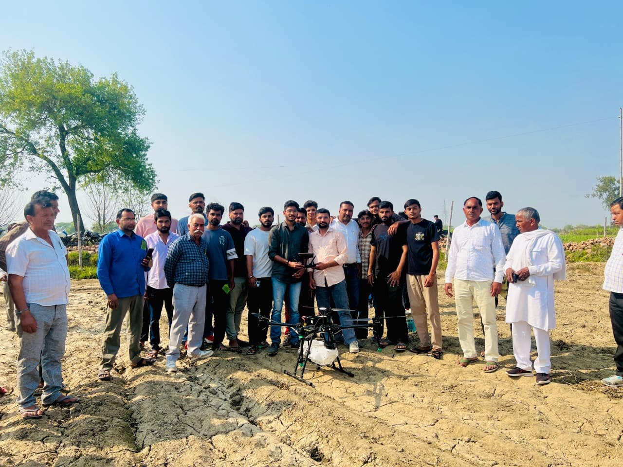 Village-level field validation of AgriFly S10
